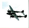 WW2 US bomber airplane